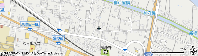 島根県松江市東津田町634周辺の地図