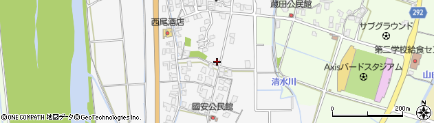 鳥取県鳥取市国安924周辺の地図