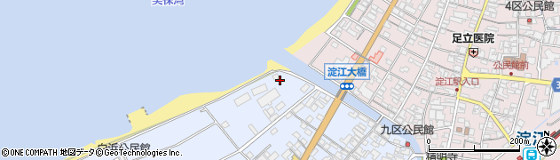 鳥取県米子市淀江町西原1327-69周辺の地図