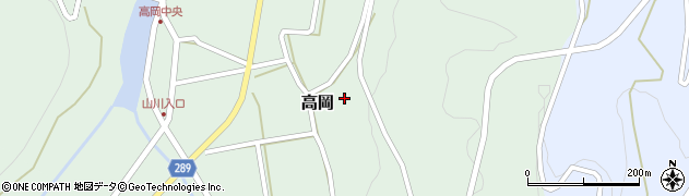 鳥取県東伯郡琴浦町高岡52周辺の地図