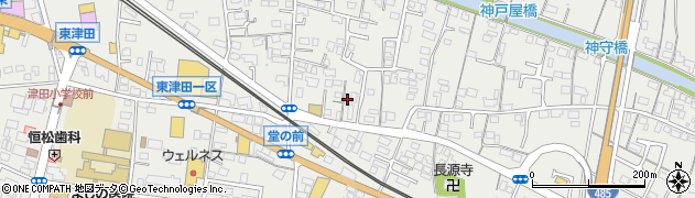 島根県松江市東津田町563周辺の地図