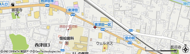 島根県松江市東津田町467周辺の地図
