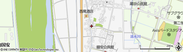 鳥取県鳥取市国安72周辺の地図