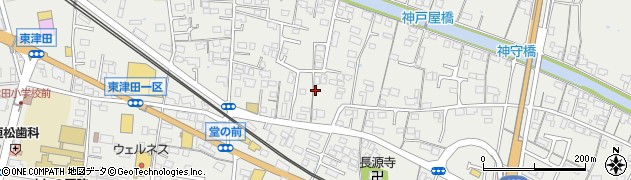 島根県松江市東津田町618周辺の地図