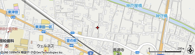島根県松江市東津田町609周辺の地図
