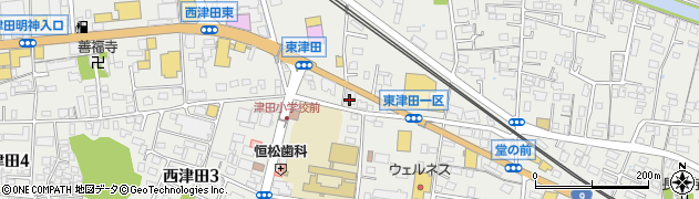 島根県松江市東津田町465周辺の地図