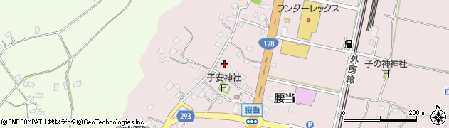 千葉県茂原市腰当1242周辺の地図
