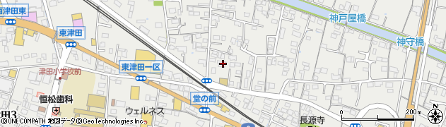 島根県松江市東津田町555周辺の地図