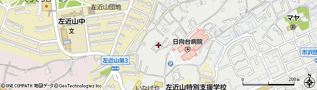 神奈川県横浜市旭区市沢町1108-72周辺の地図