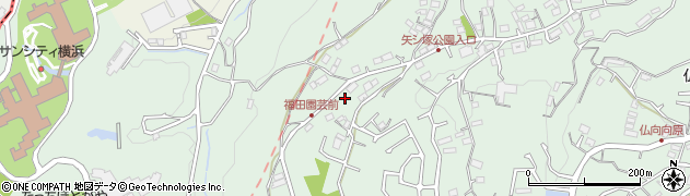 神奈川県横浜市保土ケ谷区仏向町1219周辺の地図
