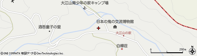 大江山の家　童子荘周辺の地図