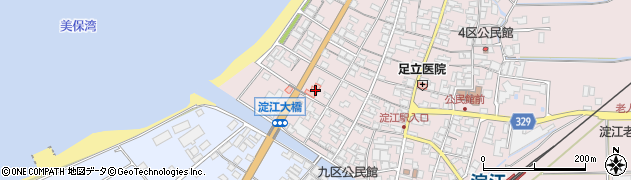 鳥取県米子市淀江町淀江682周辺の地図