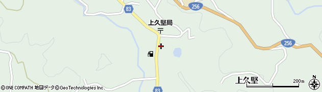 長野県飯田市上久堅4095周辺の地図