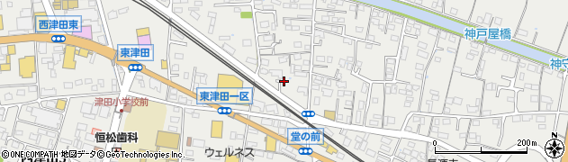 島根県松江市東津田町494周辺の地図