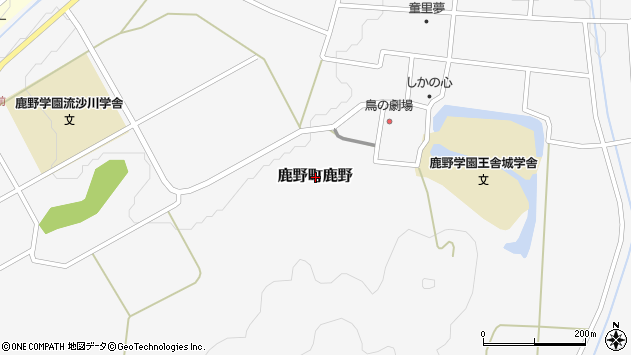 〒689-0405 鳥取県鳥取市鹿野町鹿野の地図