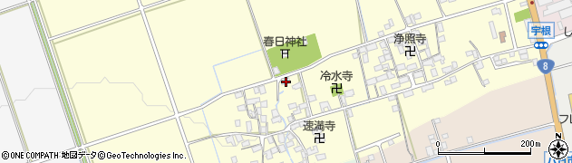 滋賀県長浜市高月町宇根318周辺の地図