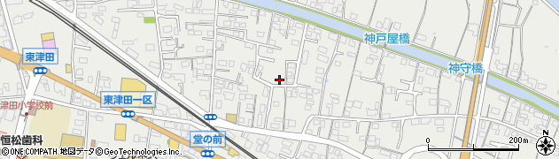島根県松江市東津田町605周辺の地図