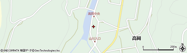 鳥取県東伯郡琴浦町高岡440周辺の地図