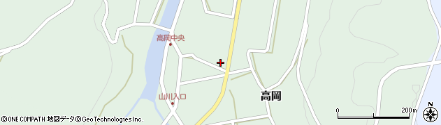 鳥取県東伯郡琴浦町高岡385周辺の地図
