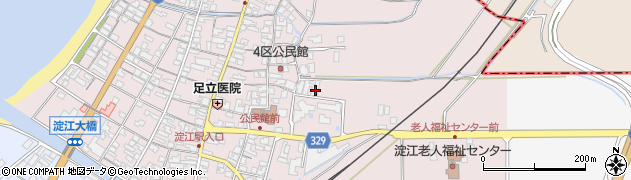 鳥取県米子市淀江町淀江484周辺の地図