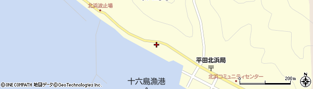 株式会社十六島大敷周辺の地図