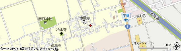 滋賀県長浜市高月町宇根149周辺の地図