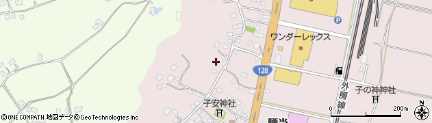 千葉県茂原市腰当1354周辺の地図