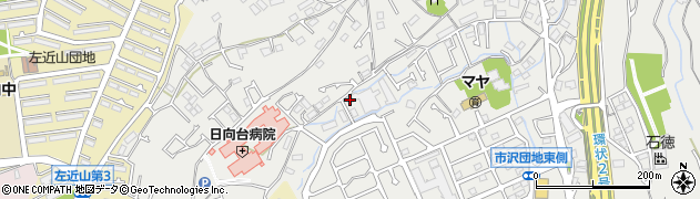 神奈川県横浜市旭区市沢町1058周辺の地図