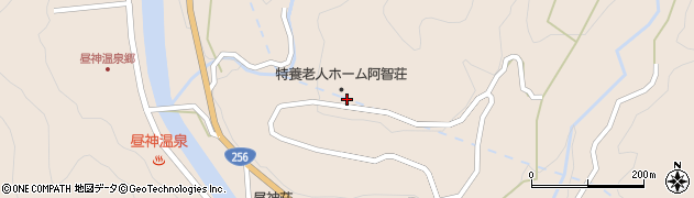 阿智荘周辺の地図