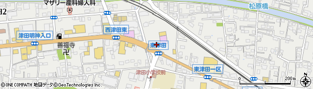 島根県松江市東津田町407周辺の地図