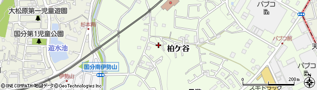 神奈川県海老名市柏ケ谷223周辺の地図