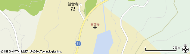 晋含寺周辺の地図