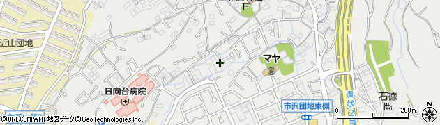 神奈川県横浜市旭区市沢町857周辺の地図