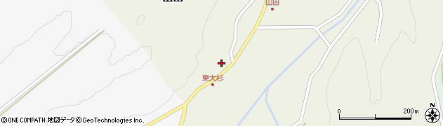 鳥取県東伯郡琴浦町山田348周辺の地図