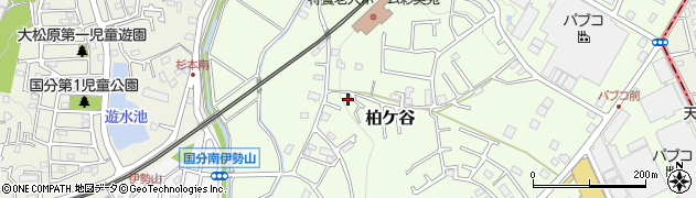 神奈川県海老名市柏ケ谷221周辺の地図