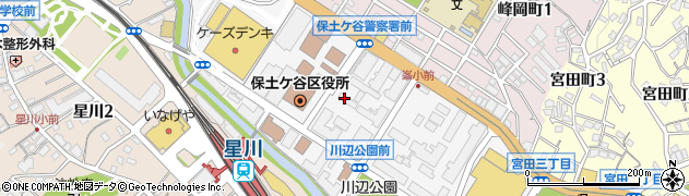 ビューティサロン横浜周辺の地図