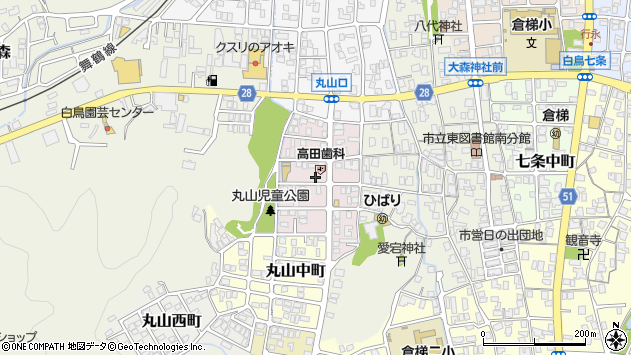 〒625-0066 京都府舞鶴市丸山口町の地図