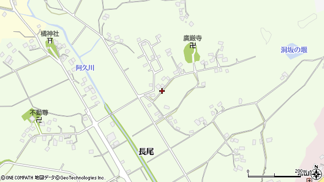 〒297-0073 千葉県茂原市長尾の地図