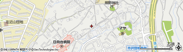 神奈川県横浜市旭区市沢町1067周辺の地図