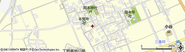 滋賀県長浜市小谷丁野町861周辺の地図