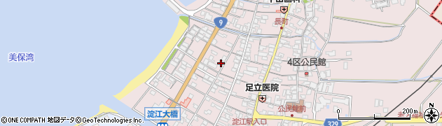 鳥取県米子市淀江町淀江703周辺の地図