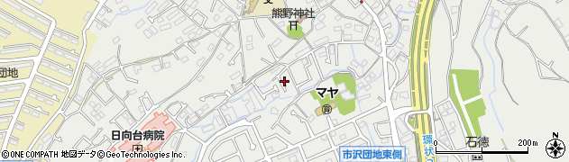 神奈川県横浜市旭区市沢町852周辺の地図