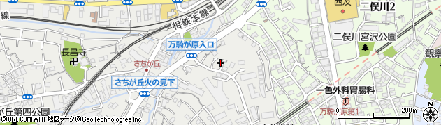 神奈川県横浜市旭区さちが丘141周辺の地図