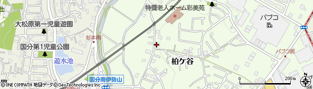 神奈川県海老名市柏ケ谷280周辺の地図
