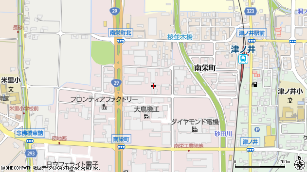 〒689-1121 鳥取県鳥取市南栄町の地図