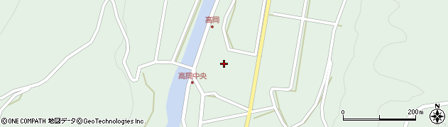鳥取県東伯郡琴浦町高岡454周辺の地図
