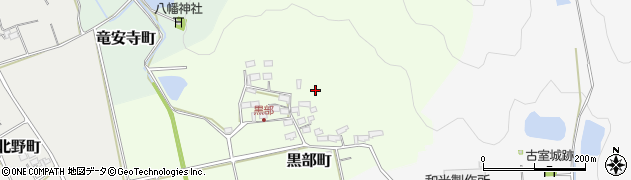 滋賀県長浜市黒部町周辺の地図