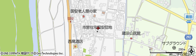 鳥取県鳥取市国安115周辺の地図