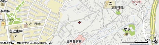 神奈川県横浜市旭区市沢町1195周辺の地図