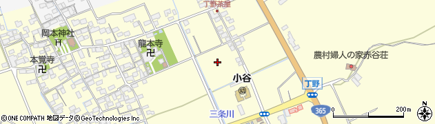 滋賀県長浜市小谷丁野町周辺の地図